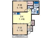 リヴェールの間取り