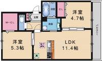 物件の間取り画像