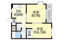 津之江パークハイツの間取り