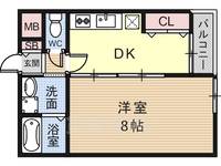 アリーバ上市の間取り