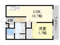 物件の間取り画像