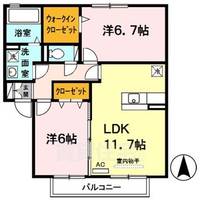 物件の間取り画像