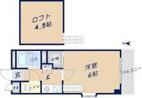 リバーハウス4Cの間取り