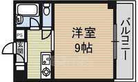 愛知県名古屋市昭和区五軒家町の賃貸マンションの間取り