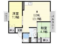 物件の間取り画像