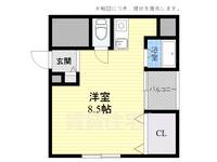 フェリセ富田の間取り