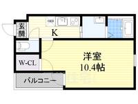 大阪府大阪市東淀川区瑞光4丁目(マンション)の賃貸物件の間取り