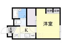 レオパレスパークサイドハイツの間取り