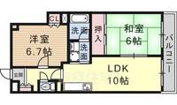 物件の間取り画像