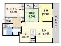 物件の間取り画像