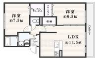 エトワール亀の井の間取り