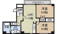 物件の間取り画像