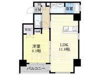 KONA天神橋の間取り