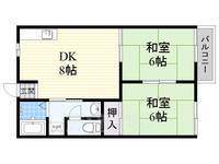 宮之川原サンハイツの間取り