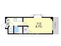 アズビー千里山の間取り