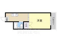 大阪府大阪市城東区野江2丁目の賃貸マンションの間取り