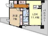 Varie東別院の間取り