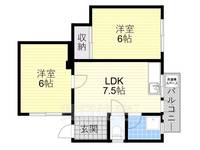 物件の間取り画像