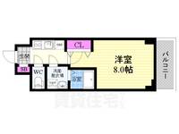 ドミールコート伏見桃山の間取り