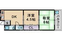 マンション淀の間取り