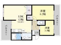 物件の間取り画像