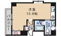 大阪府豊中市桜の町2丁目の賃貸マンションの間取り