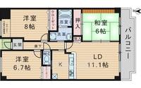 物件の間取り画像