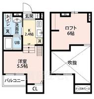 物件の間取り画像