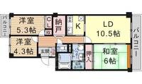 物件の間取り画像