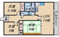 物件の間取り画像