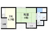 西川第二住宅の間取り