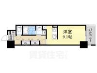 レジデンシア鶴舞公園の間取り