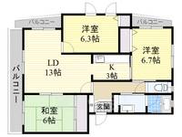 物件の間取り画像