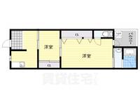 大阪府大阪市旭区太子橋2丁目(一戸建)の賃貸物件の間取り
