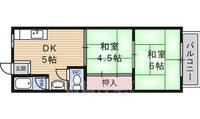 松倉ハイツの間取り
