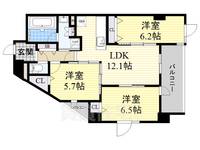 物件の間取り画像