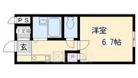 グランタック河原町五条の間取り