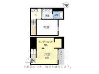 愛知県名古屋市南区鶴里町3丁目の賃貸アパートの間取り