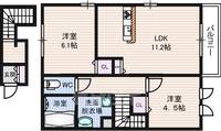 物件の間取り画像