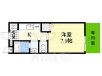 大阪府和泉市唐国町1丁目の賃貸アパートの間取り