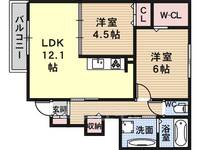 物件の間取り画像