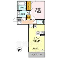 メゾンヴィラ栗東の間取り