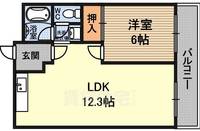 ミスターK上新庄の間取り