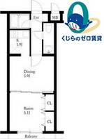 物件の間取り画像