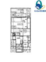 愛知県名古屋市熱田区六番2丁目(マンション)の賃貸物件の間取り