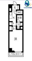 愛知県名古屋市中村区日吉町(マンション)の賃貸物件の間取り