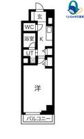 愛知県名古屋市中村区日吉町(マンション)の賃貸物件の間取り