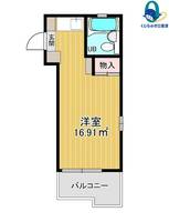 愛知県名古屋市昭和区元宮町3丁目(マンション)の賃貸物件の間取り