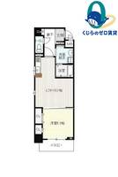 愛知県名古屋市熱田区二番2丁目(マンション)の賃貸物件の間取り