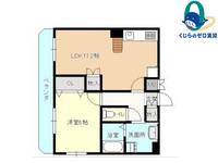 愛知県名古屋市西区上橋町(マンション)の賃貸物件の間取り